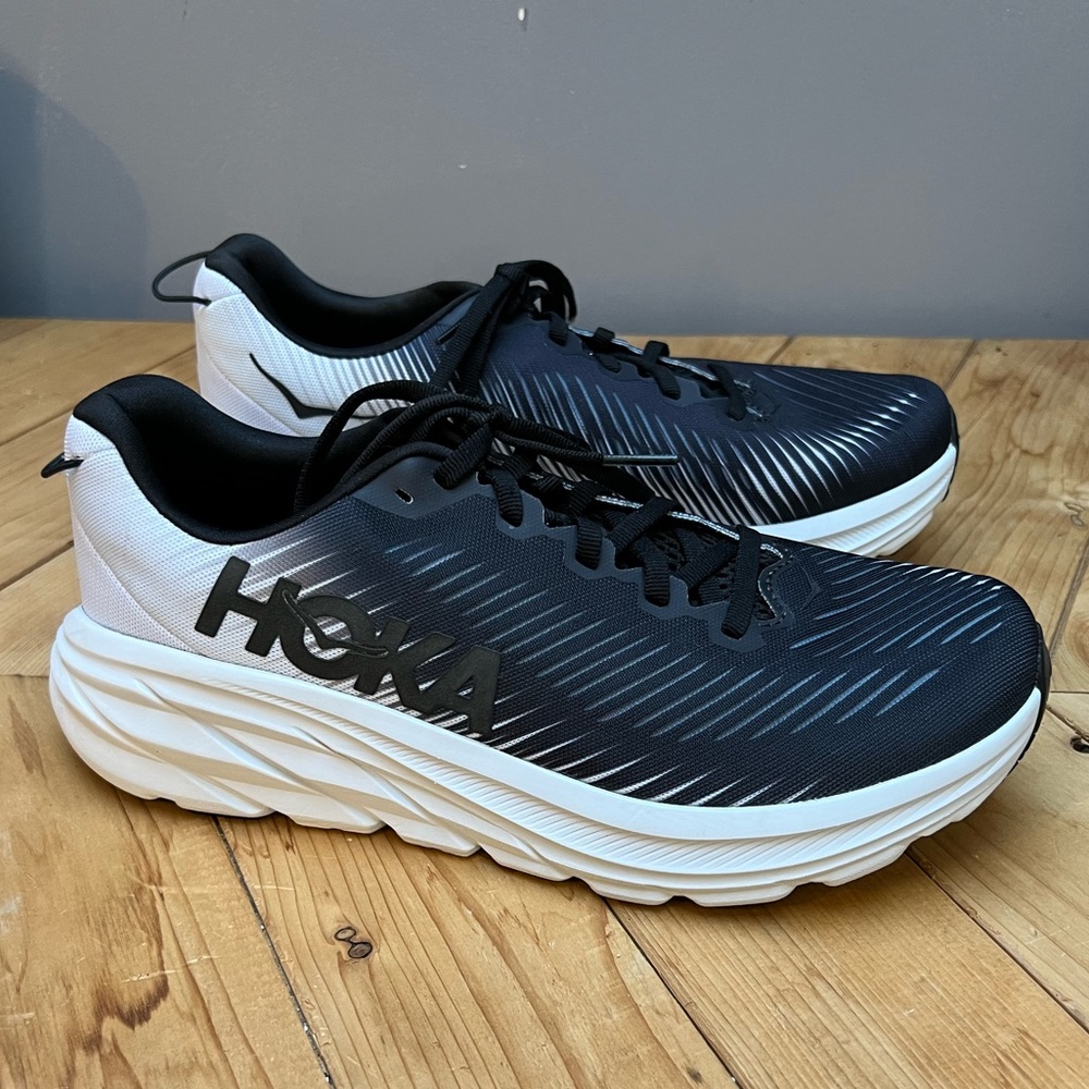 Hoka Rincon 3 Black/White Sneakers